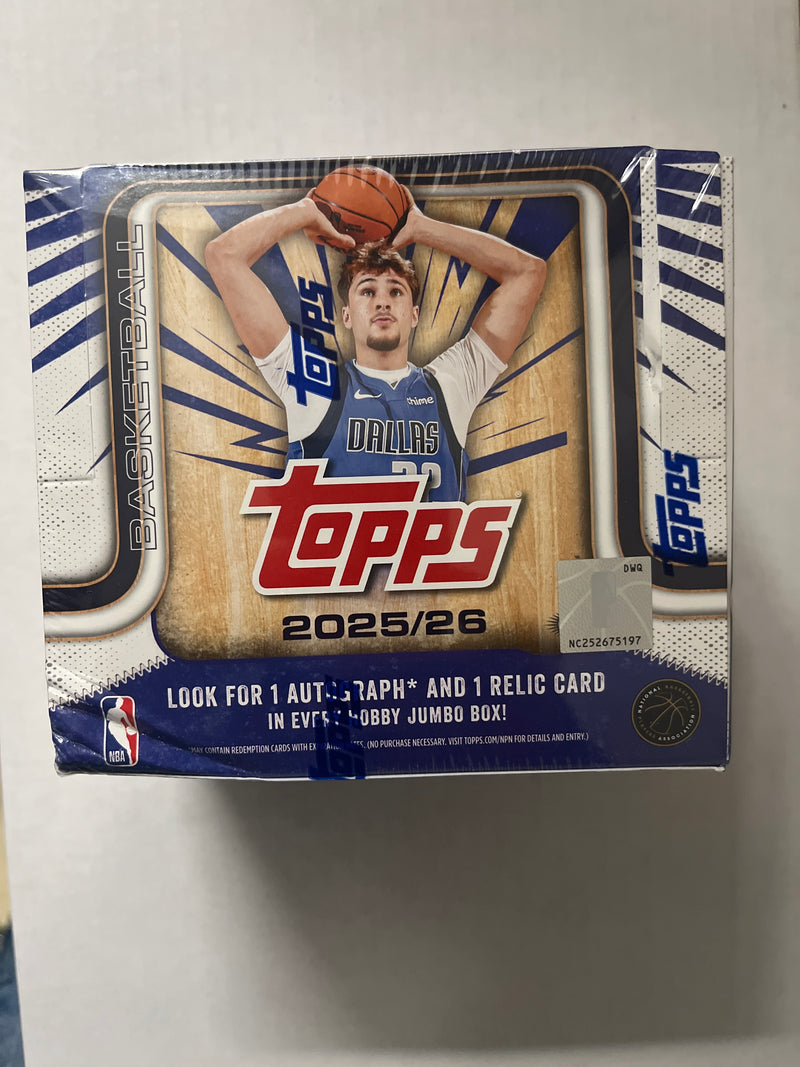 2025-26 Topps Basketball Jumbo HTA Box