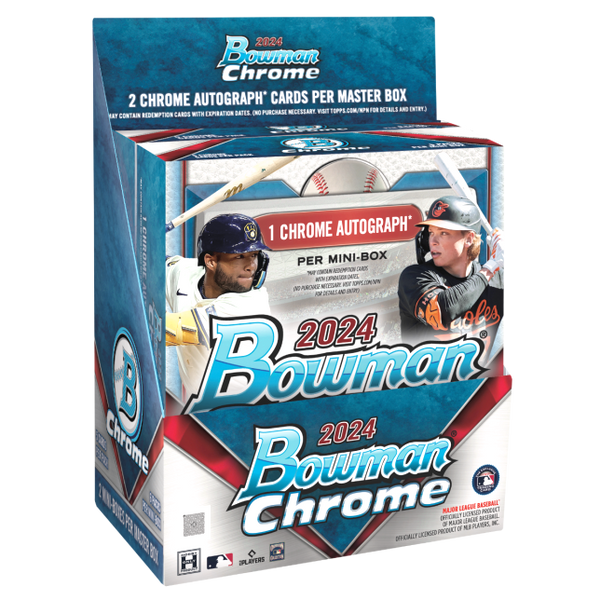 2024 Bowman Chrome Baseball Hobby Box