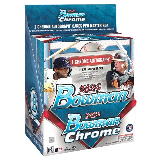 2024 Bowman Chrome Baseball Hobby Box