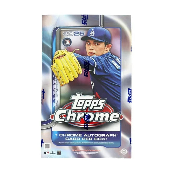 2025 Topps Chrome Baseball Hobby Box