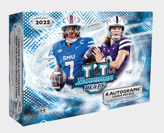 2025 Bowman's Best University Football Hobby Box