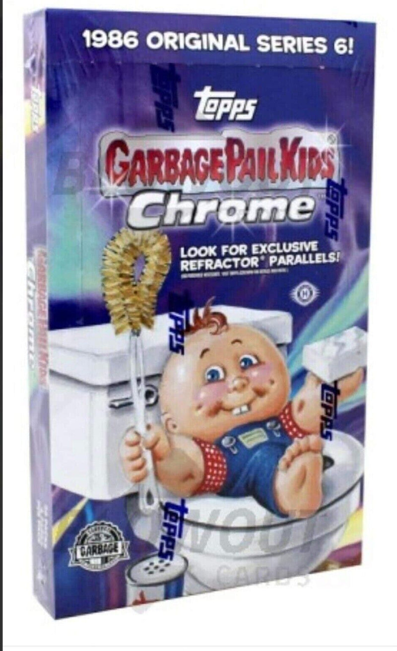 2023 Topps Chrome Garbage Pail Kids 1986 Series 6 Hobby Box