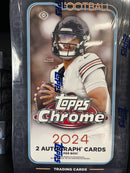 2024 Topps Chrome Football Hobby Box