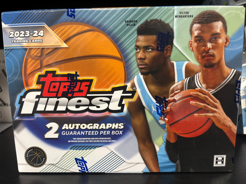rare basketball cards 2023 2023-24 Topps Finest Basketball Hobby Box – Sport Spot Inc