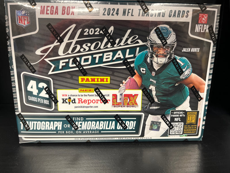 2024 Absolute Football Hobby Mega Box