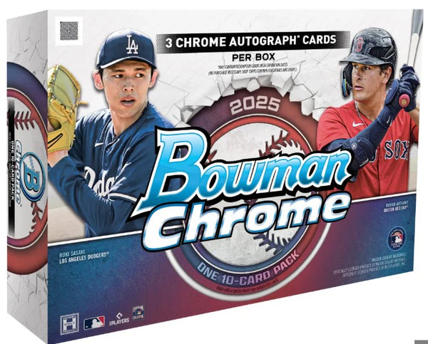 2025 Bowman Chrome Baseball Breakers Delight Box