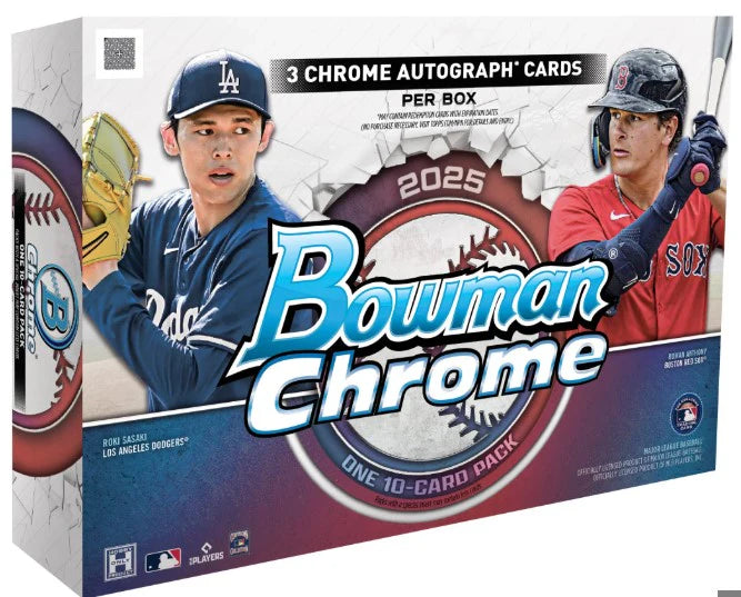 2025 Bowman Chrome Baseball Breakers Delight Box
