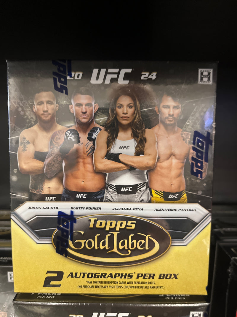 2024 Topps UFC Gold Label