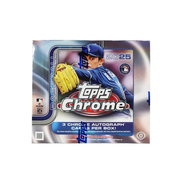 2025 Topps Chrome Baseball Jumbo Box