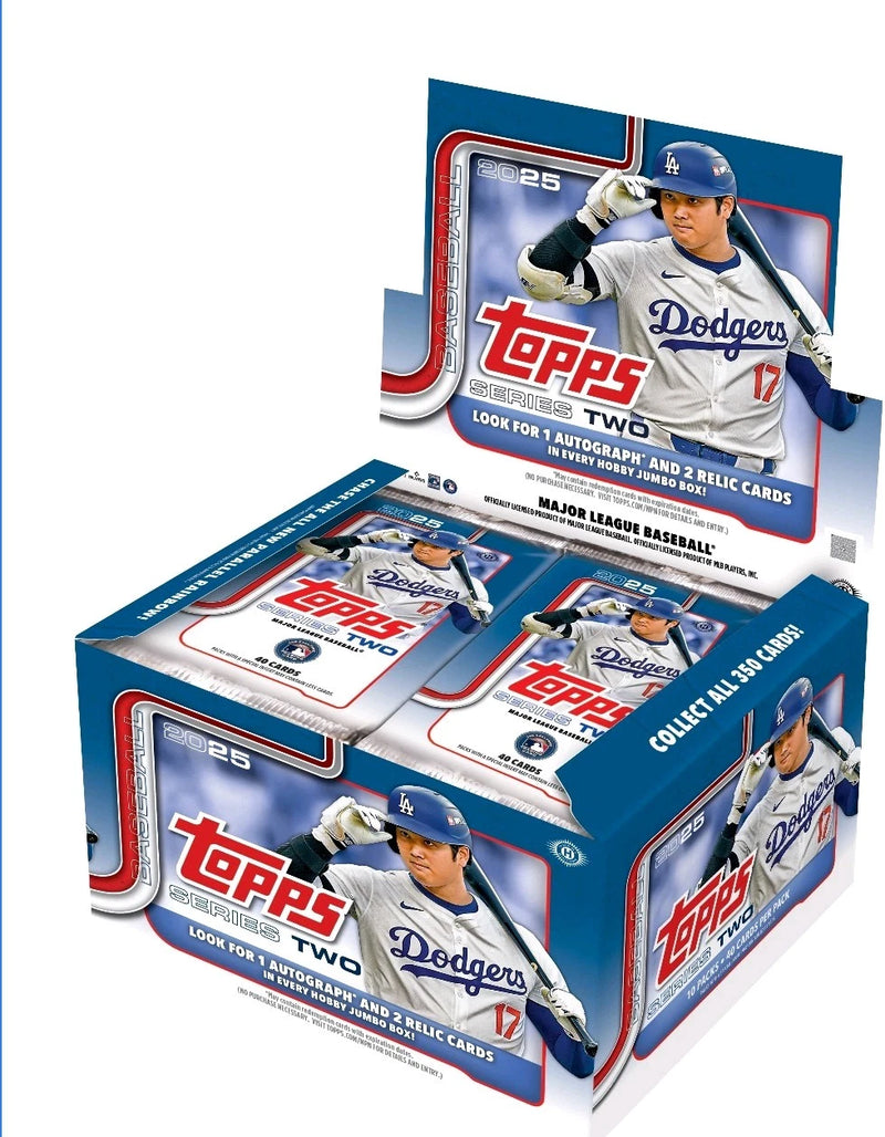 2025 Topps Baseball Series 2 HTA Jumbo Box