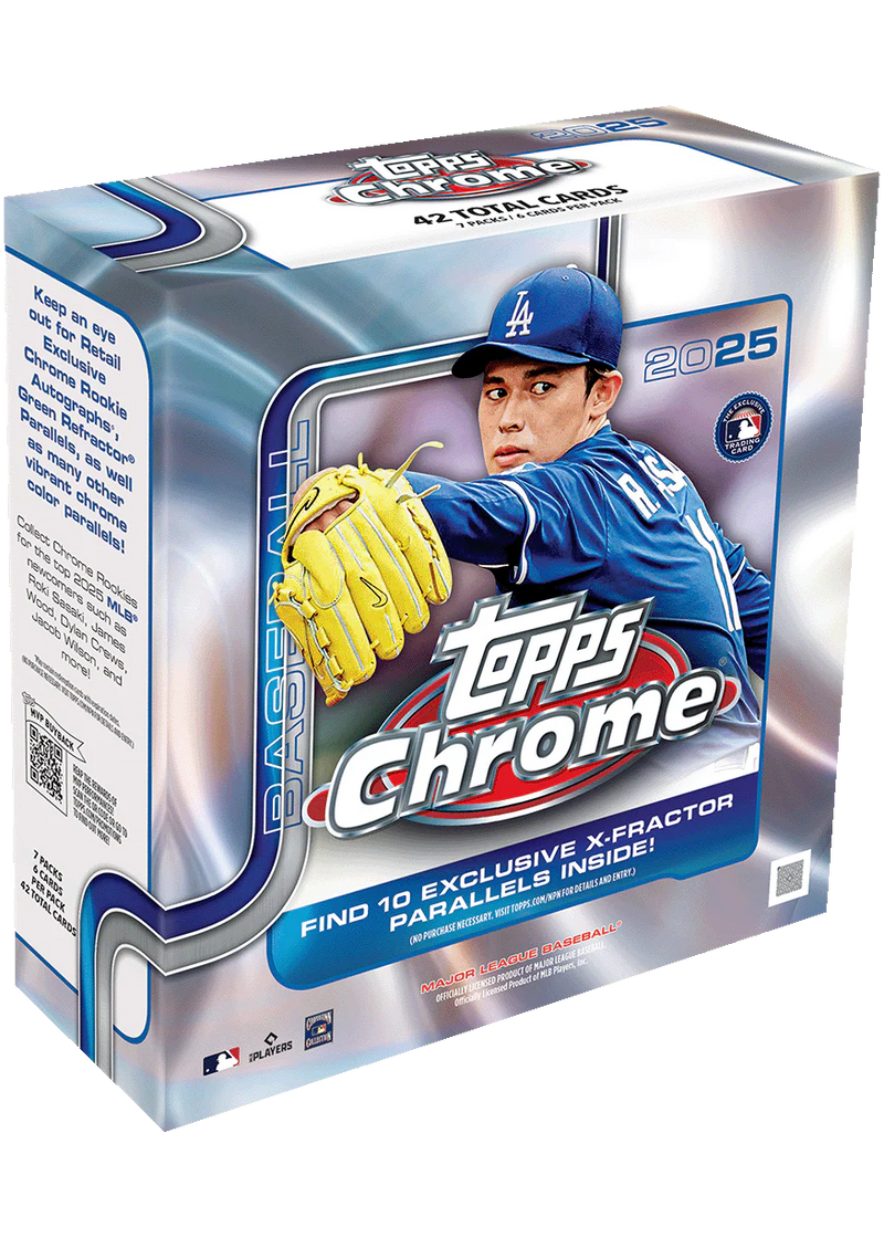 2025 Topps Chrome Baseball Mega Box