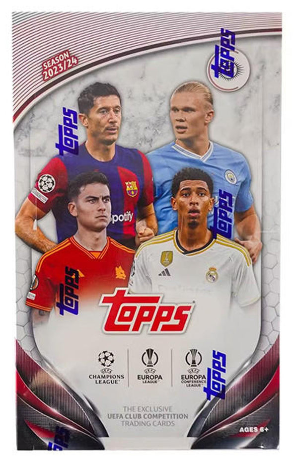 2023-24 Topps UEFA Club Competition Soccer Hobby Box