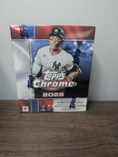 2026 Topps Chrome Baseball Mega Box