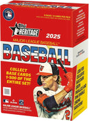 2025 Topps Heritage Baseball Hobby Blaster Box