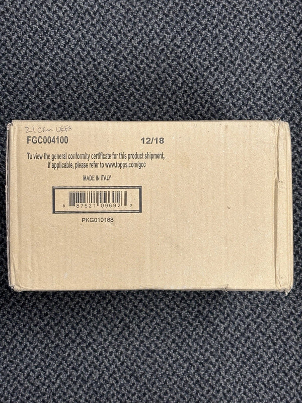 2020-21 Topps Chrome UEFA Champions League Soccer Sealed 12 Box Hobby Case